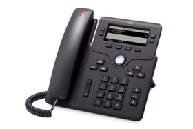 Cisco IP Phone 6851 černá / Telefon VoIP / 3.5 displej / SIP / RTCP / SRTP (CP-6851-3PCC-K9=)