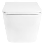 REA - Závěsná WC mísa Julio Rimless REA-C4803