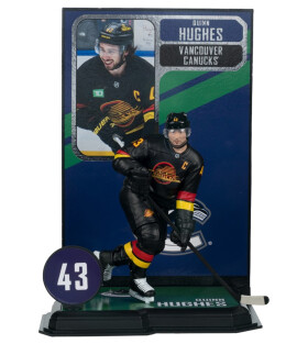 McFarlane Figurka Quinn Hughes #43 Vancouver Canucks NHL 7" Figure SportsPicks Black Jersey