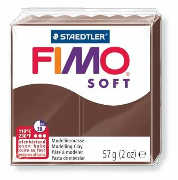 FIMO Modelovací hmota Soft čokoládová