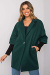 Dámský kabát CHA PL model 15859423 tmavě zelený S/M - FPrice