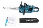 Makita DUC353Z / Aku řetězová pila / 2x18 V / 35cm lišta / rychlost řezu: 20 m-s / bez aku