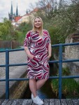 EVONA a.s. Dámské krátké šaty DEIZI 595 - Dámské krátké šaty DEIZI 595 595 M
