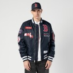 New Era Pánská bunda Boston Red Sox MLB Alpha Industries MA-1 Bomberjacke Velikost: 2XL