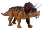 Mamido Dinosaurus Triceratops se zvukovými a svítícími efekty hnědý
