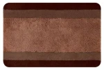 SPIRELLA Koupelnová předložka BALANCE hnědá / 60 x 90 cm / polyester / protiskluzová
