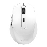 Marvo WM106W bílá / Bezdrátová optická myš / 1600 DPI / 2.4GHz USB přijímač / Bluetooth (WM106W WH)