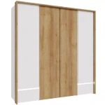 Šatní skříň Whiteheaven 205 cm LNBS3411B-M216 s osvětlením