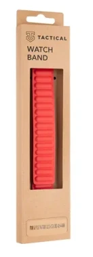 Tactical 740 Loop Kožený Řemínek pro Watch 42 44mm červená (8596311138805)