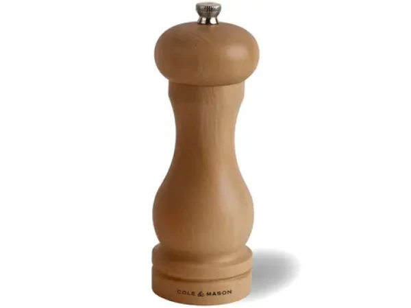 ColeMason Capstan / Mlýnek na sůl / buk / 16,5 cm / bez náplně (HA0625P)