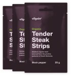 Vilgain Sušené steakové proužky BIO – 5× černý pepř 25 g