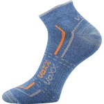 VOXX Ponožky krátké slabé REX 11 bavlněné JEANS MELÉ (3 páry) 39-42 113579