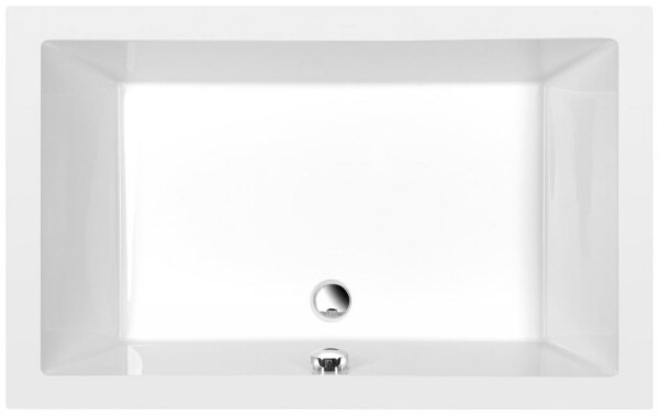 POLYSAN - DEEP hluboká sprchová vanička, obdélník 120x75x26cm, bílá 71564