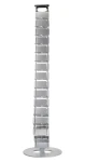 LogiLink KAB0065 stříbrná / Kabelový žlab / svislý / 800 x 68 mm (KAB0065)