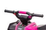 Mamido Dětská elektrická čtyřkolka XC-sport 2x45W růžová