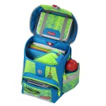 Školní aktovka Step by Step SPACE NEON, Race Car Chuck - 5 dílný set, AGR certifikát