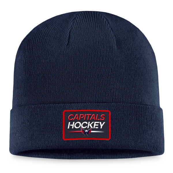 Fanatics Pánská zimní čepice Washington Capitals NHL Authentic Pro Prime Cuffed Beanie