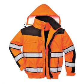 Bunda Hi-Vis Bomber Clasic C466 reflexní, oranžová 2XL oranžová