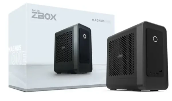 ZOTAC MAGNUS ONE EU275070C / Mini PC barebone / Intel Core Ultra 7 265 / GeForce RTX 5070 / max. 96 GB DDR5 / Wi-Fi 7 (ZBOX-EU275070C-BE)
