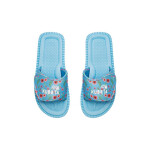 Klapky na suchý zip Kubota vícebarevné květinové modré K25SS-100-001-14-1 37