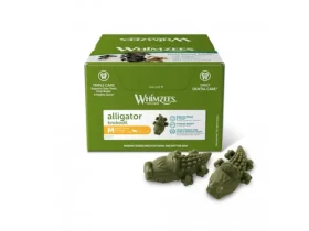 Whimzees aligátor 65x30g / Dentální pamlsky pro psy (8718627755075)
