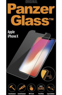 PanzerGlass Tvrzené sklo pro Apple iPhone X - nezakrývá zahnuté hrany (5711724026225)