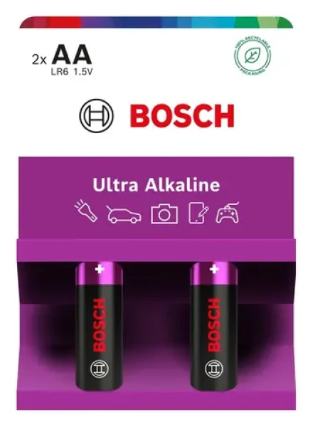 Bosch LR6UA2B/00 / Baterie AA / Alkalické / 1,5V / 2 ks (8594162800070)