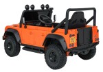 Mamido Dětské elektrické autíčko Land Rover Defender 110 SVX Concept oranžové