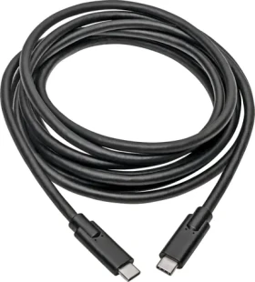 Eaton kabel USB-C černá / Kabel / USB-C (M/M) / USB 3.1 Gen 1 (5 Gbps) / Thunderbolt 3 kompatibilní / 3,05 m (U420-010)