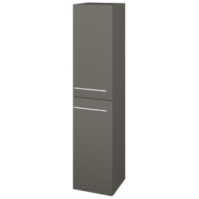 Dřevojas - Vysoká skříň s košem na prádlo DOS SVD2K 35 - N06 Lava / Úchytka T02 / N06 Lava / Levé 210946B