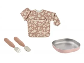 Beaba Jídelní sada pro nejmenší Savannah Bloom (913638BB)
