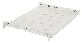 Intellinet 713726 bílá / Police pro RACK 19" / hloubka 350–550 mm / 1U / nosnost 20 kg (713726)