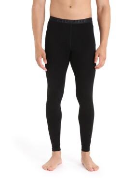 Pánské spodky ICEBREAKER Mens 260 Tech Leggings, Black velikost: XXL