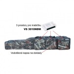 Suretti Obal na pruty dvoukomorový Camo - 145cm