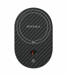 Pitaka MagEZ Car Mount Pro 2 Qi2 černá / bezdrátový nabíjecí držák / 15W MagSafe nabíjení / NFC (CM2402N)