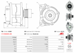 Alternátor A2069
