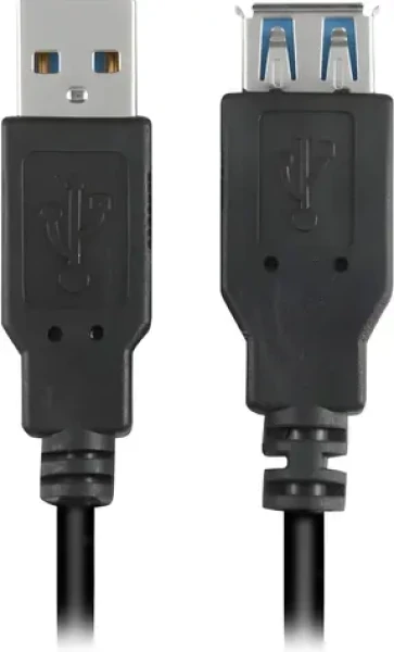 Sharkoon černá / Prodlužovací kabel / USB-A / USB 3.2 Gen 1 / 2 m (4044951015689)