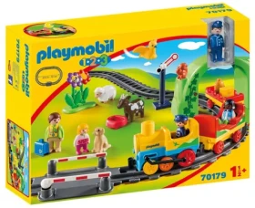 Playmobil 70179 Moje první vláčkodráha (1.2.3) / od 1.5 roku (70179-PL)