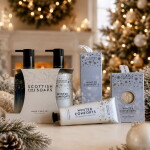 SCOTTISH FINE SOAPS Krém na ruce Winter Comforts 75 ml, modrá barva, bílá barva