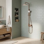 REA - Sprchový set STORM COPPER BRUSH REA-P3000