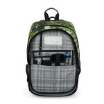 Školní batohový 5-dílný set Bagmaster ALFA 25 B STÍHAČKA (batoh,penál,sáček na cvičky,box na svačinu,láhev)