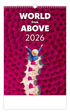 Nástěnný kalendář 2026 Helma - World from Above