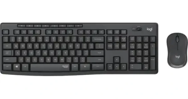 Logitech MK295 Silent / Bezdrátová sada klávesnice a myši / USB nanopřijímač (920-009870)