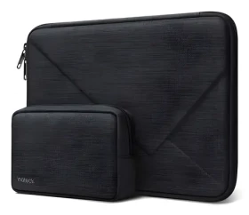 Inateck LB01007-13S černá / Brašna na notebook / 13,3" / EVA skořepina / kapsa na příslušenství / voděodolná (LB01007-13S_BLACK)