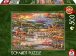 SCHMIDT Puzzle Ráj pod Kilimandžárem