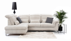 Sedací souprava Giovani 2 - látka Wind Provedení: Pravá varianta, Nožičky: Nožičky kovové - chrom, látka: Wind 5