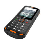 EVOLVEO StrongPhone X5 černo-oranžová / 2.4" / 0.3MP / Dual-SIM / IP68 (SGM SGP-X5)