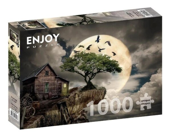 Puzzle Srub na útesu 1000 dílků