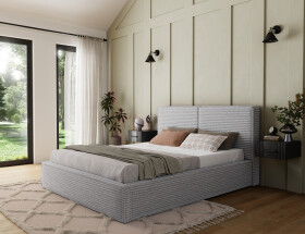 Postel Pesillo - dřevěný rám Rozměry: 180 x 200 cm, látka: Modullo 3