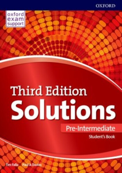 Solutions Pre-intermediate Student´s Book 3rd (International Edition) - Paul Davies